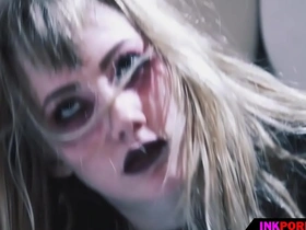 The tattooed and blonde teenie's wild encounter with her perverted doctor
