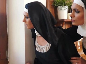 Czech nuns indulge in lesbian and sucking activities
