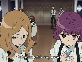 Kiznaiver: The full and animated third chapter in Spanish with seductive breasts