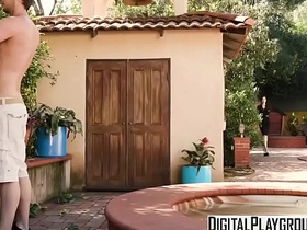 African American teen gets a massive cock in her tiny point of entry