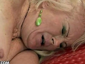 Blonde bombshell Mylen gets a hardcore pounding from her young lover
