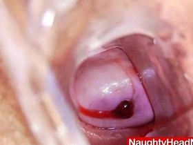 Lada's naughty night: nurse wife pleasures herself with a toy