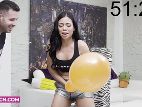 Sultry mature brunette with ample curves and Latina roots engages in a steamy encounter with a renowned adult film star and YouTuber, offering a tantalizing preview of the action.