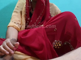 Bhabhi's seductive blowjob and intense pussyfuck in Indian hardcore video