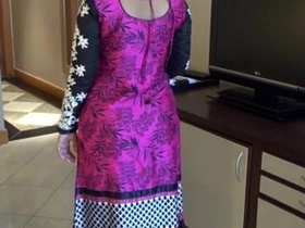 Stunning Bhabhi in shalwar suit enjoys intense hardcore pounding