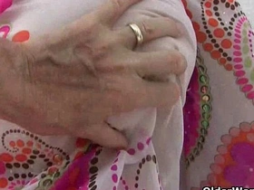 Voluptuous Isabel in a collection of videos featuring her ample bosom