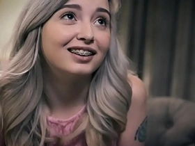 A taboo family encounter: Stepdad gives his 18-year-old stepdaughter a birthday gift