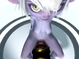 Tristana's sensual dance leads to intimate Yordle encounter