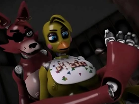 Second installment of erotic adventures in the world of cartoon-themed Freddy Fazbear's Pizza