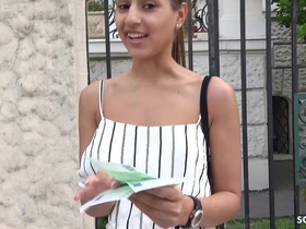 German scout's seductive Latina teen casting turns into passionate encounter