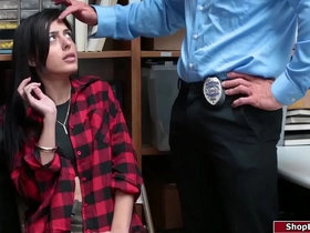 Young girl gets saved from arrest by having sex with two police officers