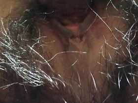 Intimate view of marital intimacy with explicit ejaculation and penetration