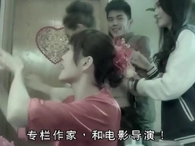 Pearl Qin Shan, a stunning transgender beauty, receives a facial in this steamy sex video