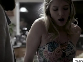 Innocent blonde gets fucked by her step uncle in family roleplay