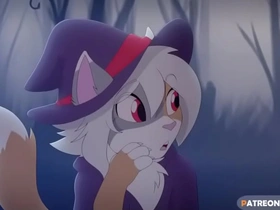 Satisfy your cravings with this sexy wolf-like fuck