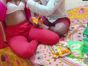 Hindi sister gets fucked by stepbrother in this XXX video