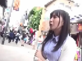 Young Japanese girl's first movie experience is a wild ride