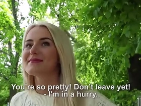 Blonde bombshell engages in outdoor sexual encounter in Mofos.com's Aisha feature